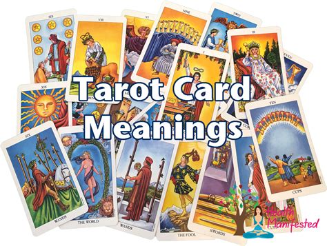 Tarot Card Meanings - Health Manifested