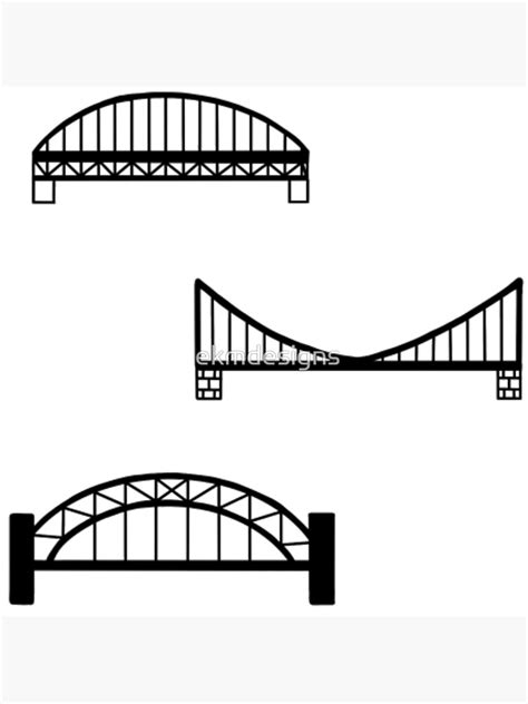 "pittsburgh bridges" Poster for Sale by ekmdesigns | Redbubble