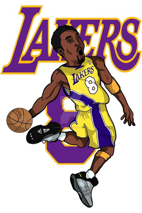 Dibujos animados Kobe Bryant prediseñada fondo de pantalla del teléfono | Pxfuel