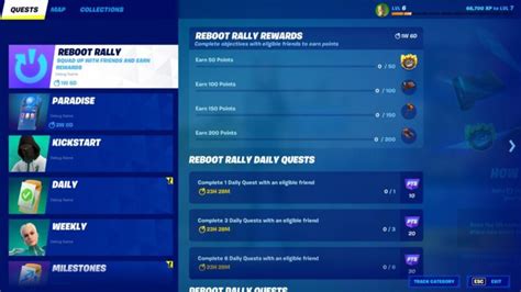 Fortnite Reboot Rally: Free Rewards, Quests, Sign-Up & Everything ...