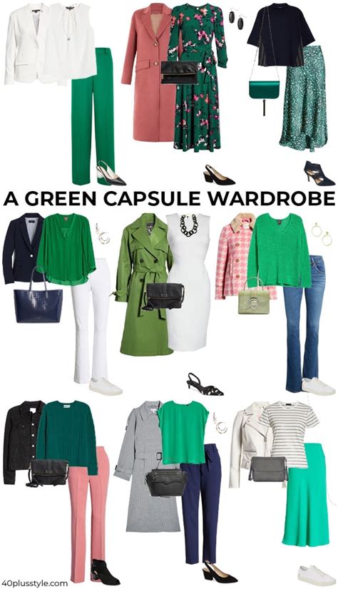 How to wear green - color combinations and outfits with green