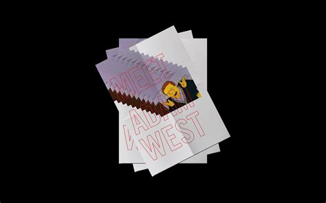 Adam West Tribute Zine on Behance