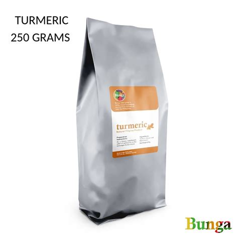 Natural Turmeric (Luyang Dilaw) Powder, 250 grams | Shopee Philippines