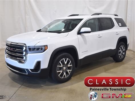 2020 Summit White GMC Acadia SLE #138442899 Photo #7 | GTCarLot.com - Car Color Galleries