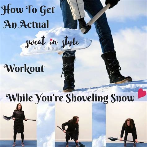 How To Get An Actual Workout While You're Shoveling Snow | Sweat ...