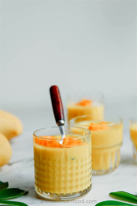 Chinese Mango Pudding - China Sichuan Food