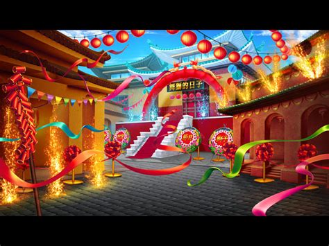 Chinese themed slot game background by slotopaint.com on Dribbble