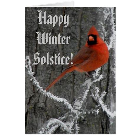 Winter Solstice Greetings Greeting Cards | Zazzle