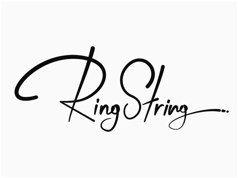 RingString. Logo animation by Pavel Evdokimov on Dribbble