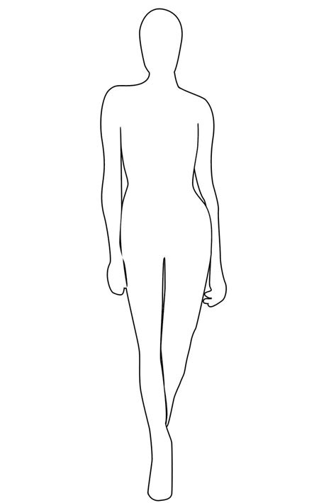 human anatomy outline drawing - חיפוש ב-Google | printable | Pinterest | Human anatomy and Outlines