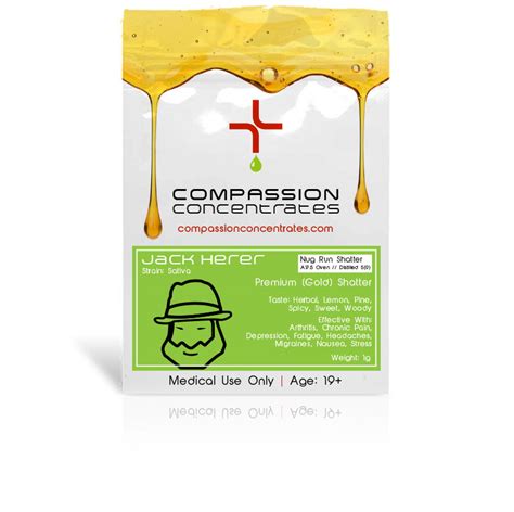 Jack Herer - Compassion Concentrates - Premium Wholesale Cannabis ...