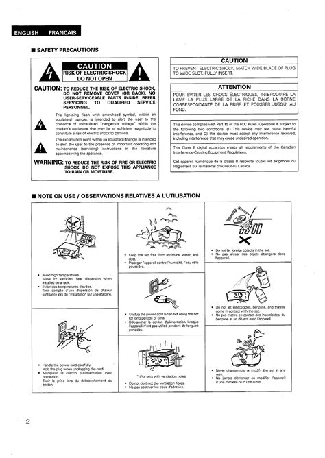 Owner's Manual for DENON AVR-1404 - Download