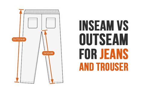 Inseam Vs Outseam for Jeans and Trouser - LooksGud.com