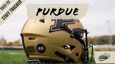 Purdue Staff Tracker (2022-23) - Footballscoop