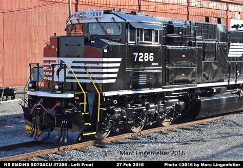 NS Locomotive Detail Photos - EMD/NS SD70ACU #7286