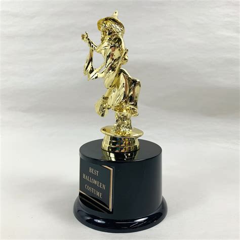 Witch Trophy on Round Base by Athletic Award