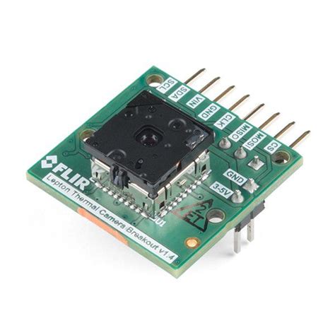 FLIR Lepton Hookup Guide | Thermal imaging, Breakout board, Arduino