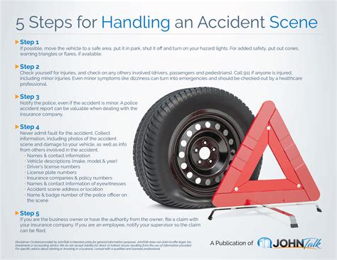 INFOGRAPHIC: 5 Steps for Handling an Accident Scene - JohnTalk