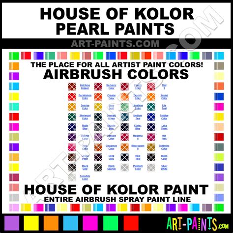 Tangelo Pearls Airbrush Spray Paints - PBC32 - Tangelo Paint, Tangelo Color, House of Kolor ...