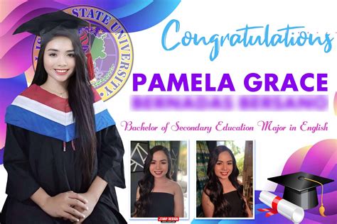 6x4 Congratulations Pamela Grace