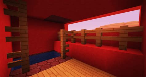 RED concrete Minecraft Map