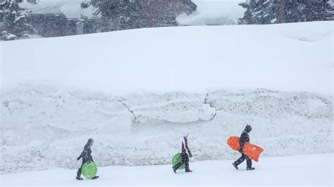 Record snowpack in California poses severe flood risk, officials warn