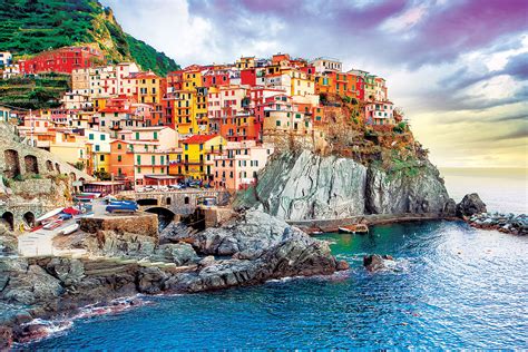 Manarola, Cinque-terre, Italy Mediterranean Oasis - Athena Posters