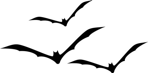 Flying Bats Silhouette at GetDrawings | Free download