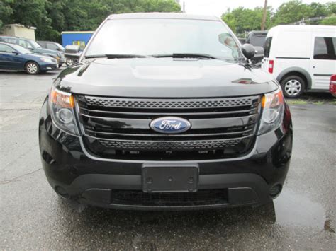 2015 Ford Explorer AWD Police Interceptor 1 Owner Black On Black All Wheel Drive