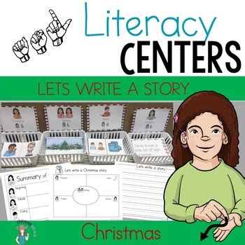 ASL Lets Write a Christmas Story by A Deaf Education News | TPT