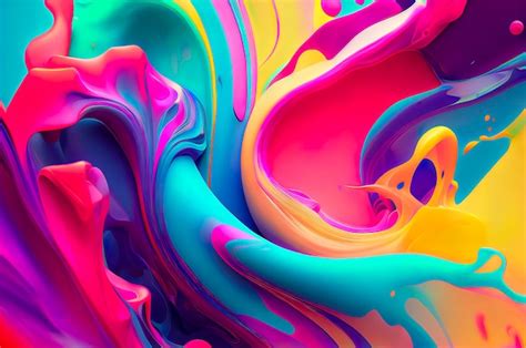 Premium Photo | Colorful abstract 3d illustration