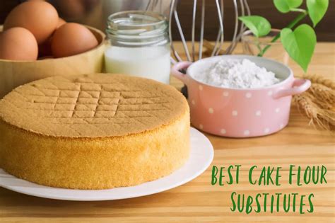 The 6 Best Cake Flour Substitutes For Any Occasion - The Coconut Mama