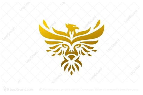 Eagle And Lion Logo | Lion logo, Owl logo, Griffin logo