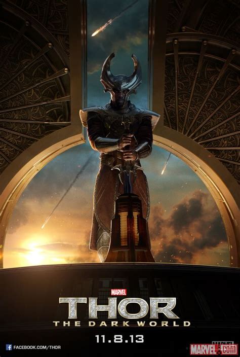 THOR: THE DARK WORLD Poster Featuring Idris Elba as Heimdall