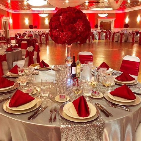 Powerful collaborated quinceanera decorations diy World Exclusive | Red wedding decorations, Red ...