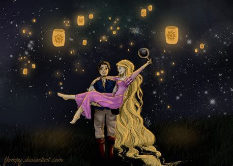 Eugene and Rapunzel by Flompy on DeviantArt