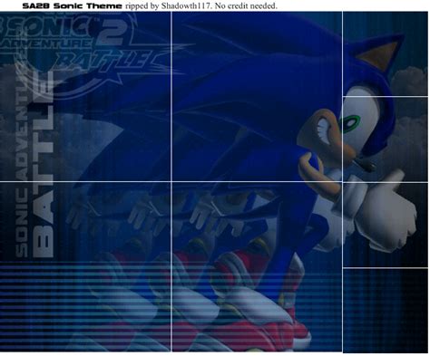 GameCube - Sonic Adventure 2: Battle - Sonic Theme - The Spriters Resource