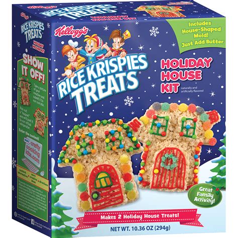 Kellogg’s® Rice Krispies Treats® Holiday House Kit | Crafty Cooking Kits