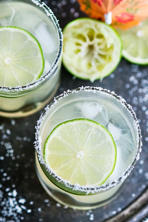 Classic Margaritas On The Rocks | aberdeenskitchen.com - Aberdeen's Kitchen