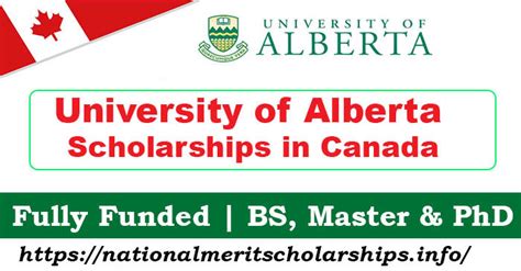 University of Alberta Scholarships 2025 in Canada [Fully Funded]