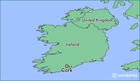 Cork Ireland Map | Color 2018