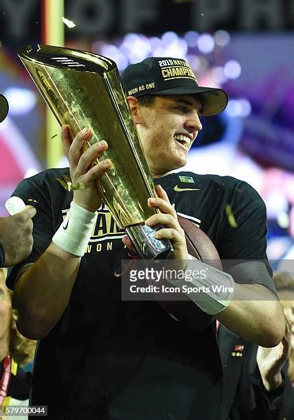 Bcs National Championship Trophy Photos and Premium High Res Pictures ...