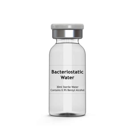 Bacteriostatic Water (30 ml) - Peptidezone