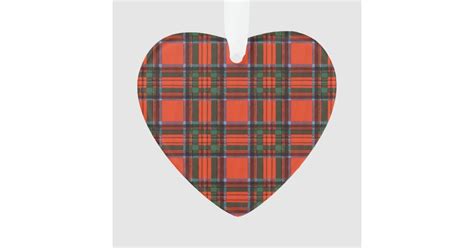 Royal Stewart clan Plaid Scottish tartan Ornament | Zazzle.com