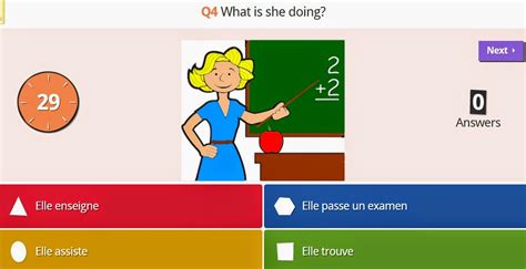 Je m'appelle Madame: Kahoot Trivia Game