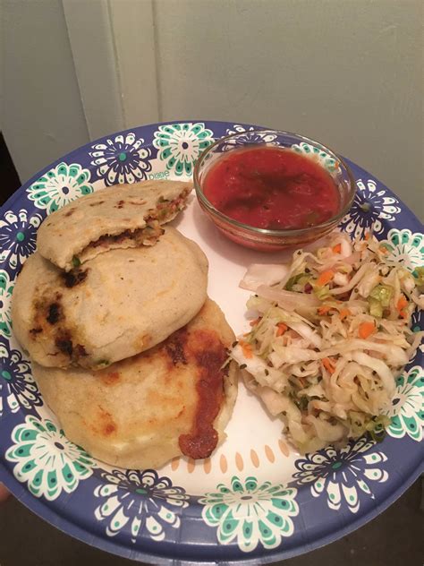 [Homemade] Pupusas y curtido : r/food