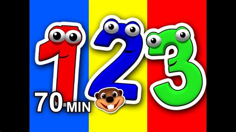 "Numbers 123 Songs" Collection Vol. 1 | 3D Compilation, Teach Toddlers ...