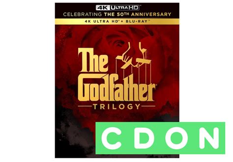 The Godfather Trilogy (4K Ultra HD + Blu-ray) | CDON