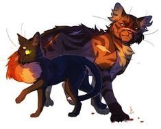 Graypaw and Rusty | Warrior cats art, Warrior cat drawings, Warrior cats