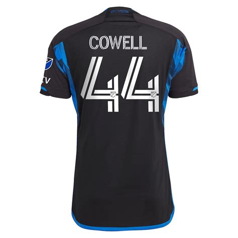 Cade Cowell San Jose Earthquakes Adidas 2023 Active Fault Jersey ...